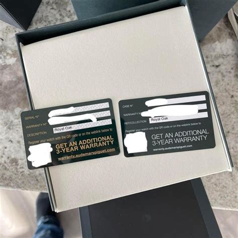 audemars piguet certificate of authenticity|Audemars Piguet warranty card.